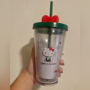 Hello Kitty X Starbucks tumbler